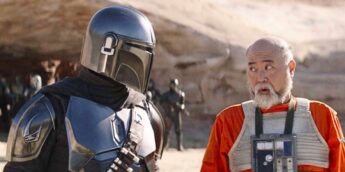 Din Djarin e Carson Teva em The Mandalorian