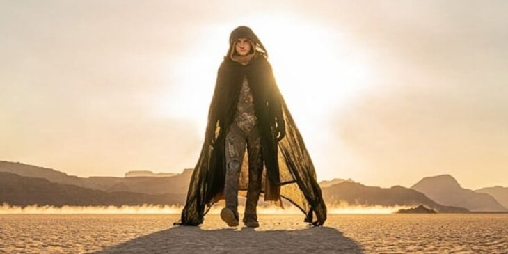 Paul Atreides em Arrakis, em Duna Parte 2