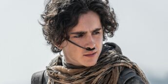 Timothée Chalamet no filme Duna Parte 2
