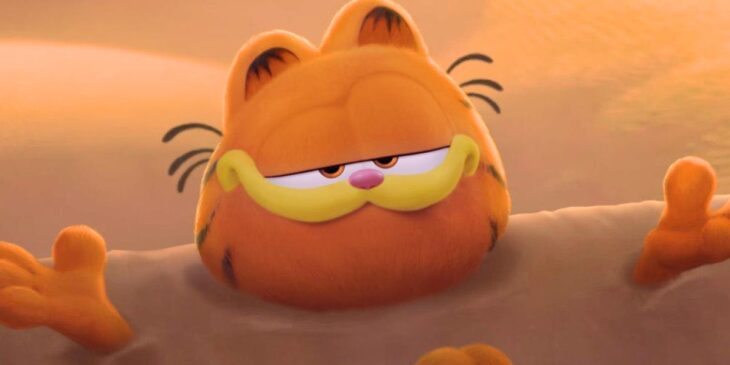 Garfield Fora de Casa referencia Duna Parte 2 em pôster