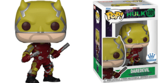 Funko do Demolidor traje amarelo
