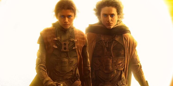Chani e Paul Atreides em Duna Parte 2