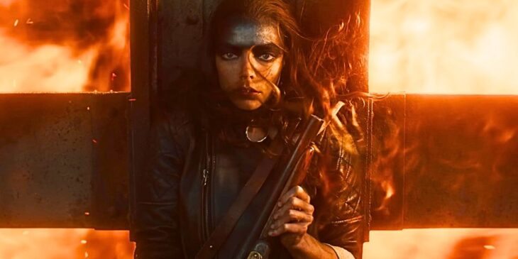 Anya Taylor Joy desempenhando o papel de Furiosa