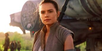 Rey, de Daisy Ridley, em Star Wars