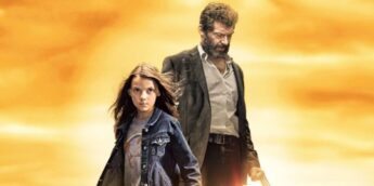 Dafne Keen e Hugh Jackman em Logan