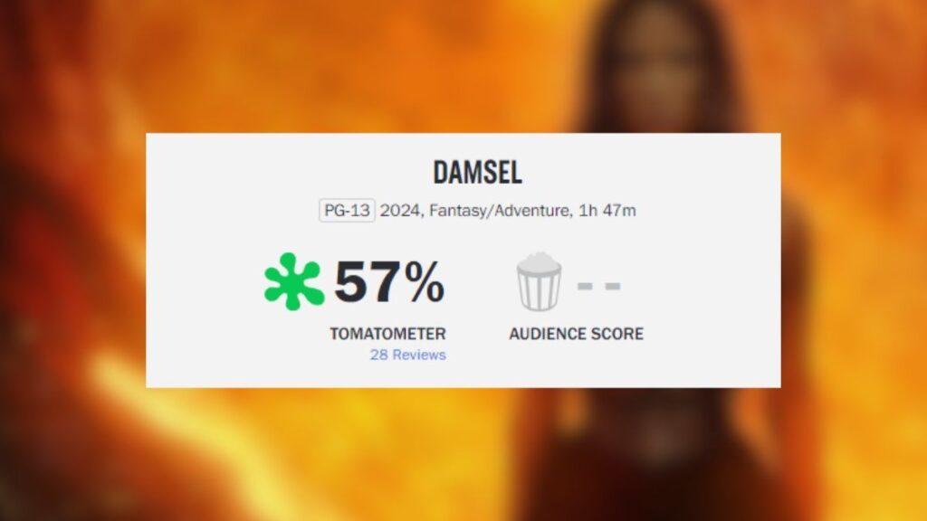 Donzela no Rotten Tomatoes