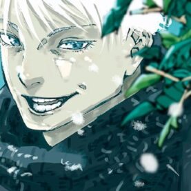 Gojo em capa do Volume 26 de Jujutsu Kaisen