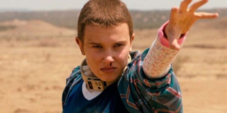 Millie Bobby Brown na série Stranger Things