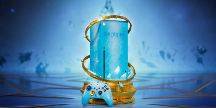 Xbox Series X temático de Final Fantasy XIV