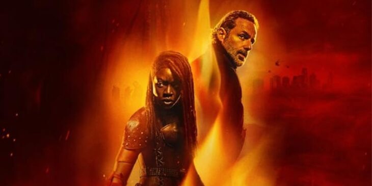 Rick e Michonne de The Walking Dead The Ones Who Live