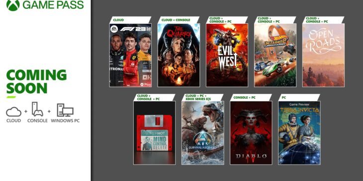 Xbox Game Pass final de março