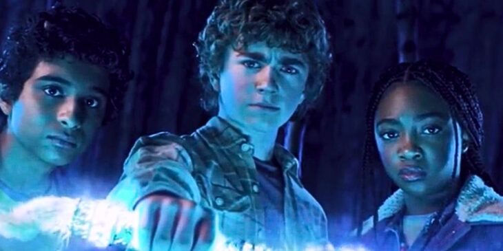 Grover, Percy Jackson e Annabeth em 1ª temporada