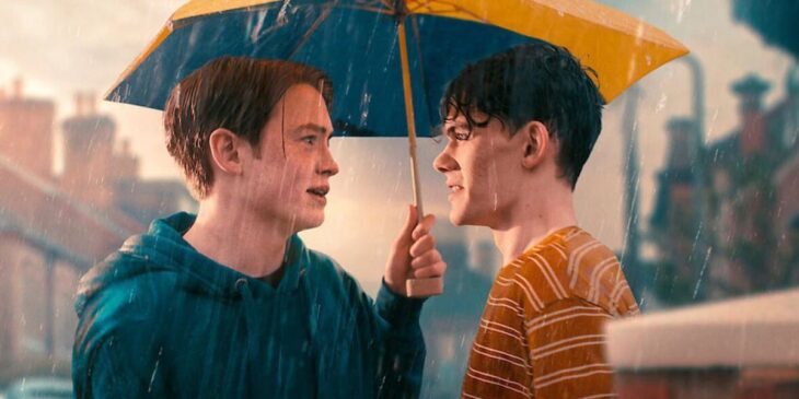 Nick e Charlie em Heartstopper