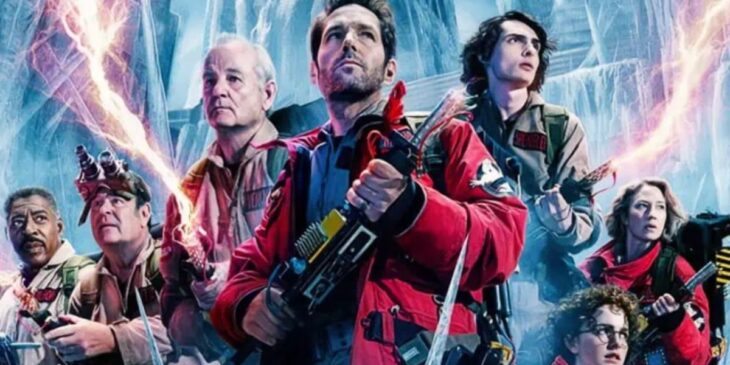 Protagonistas de Ghostbusters Apocalipse de Gelo