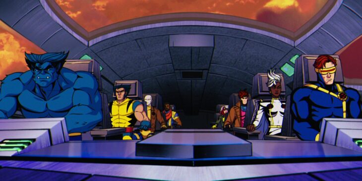 Visuais de X-Men 97