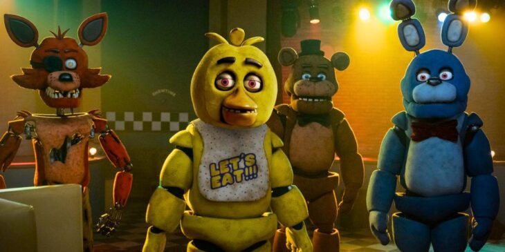 Animatrônicos em Five Nights at Freddy's