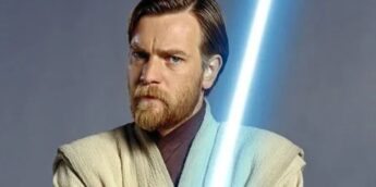 Ewan McGregor com visual de Obi-Wan Kenobi em Star Wars