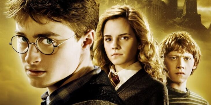 Trio protagonista de Harry Potter