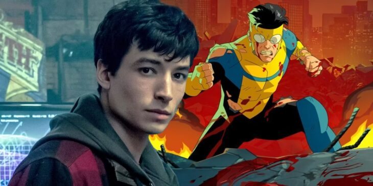 Invencível e Ezra Miller