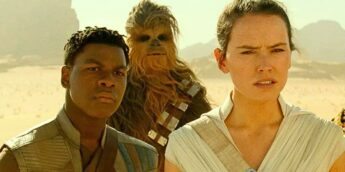 Daisy Ridley e John Boyega em Star Wars