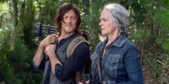 Daryl DIxon e Carol em The Walking Dead