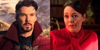Benedict Cumberbatch e Olivia Colman