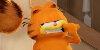 Garfield na animação Fora de Casa