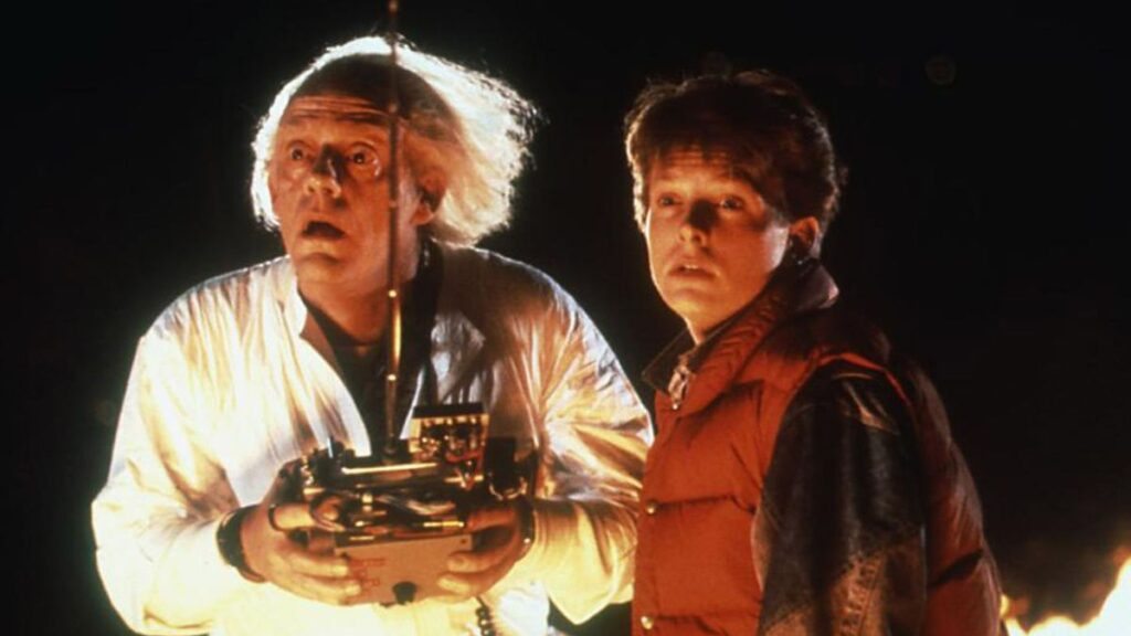 Michael J. Fox em De Volta Para o Futuro