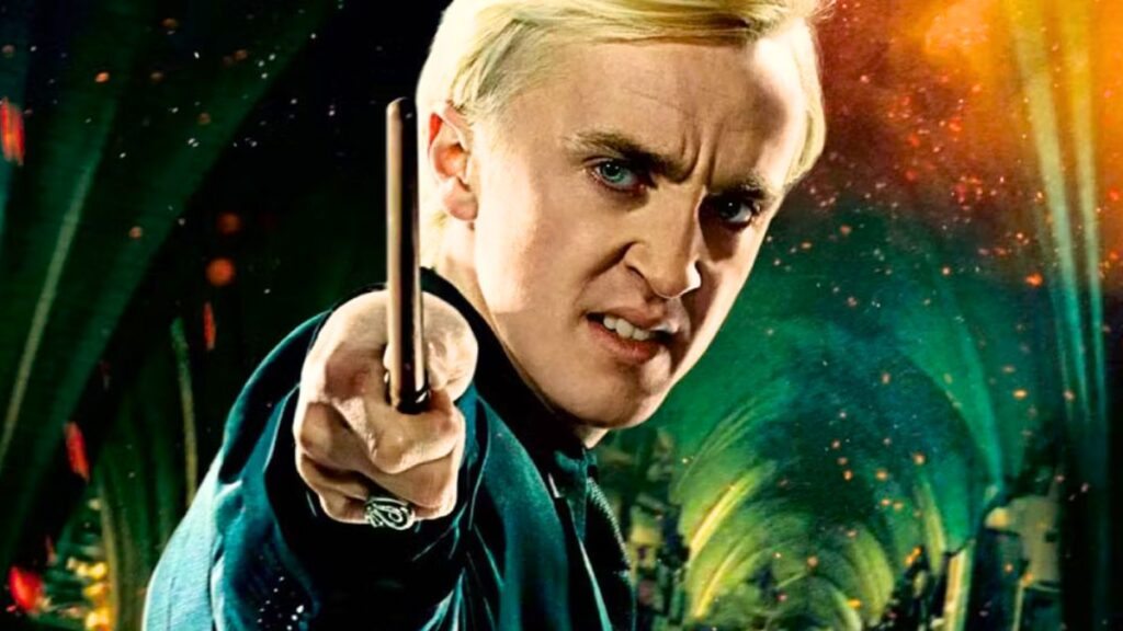 Tom Felton é Draco Malfoy em Harry Potter