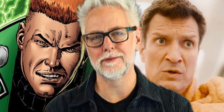 Nathan Fillion, Lanterna Verde de Superman e James Gunn