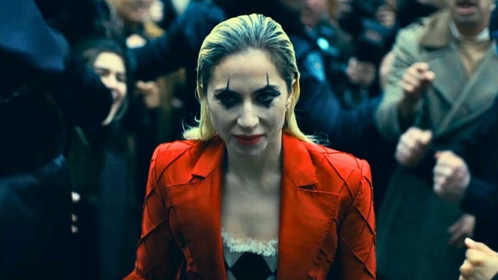 Lady Gaga como Arlequina no trailer de Coringa 2