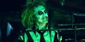 Michael Keaton é Beatlejuice em Os Fantasmas Ainda Se Divertem