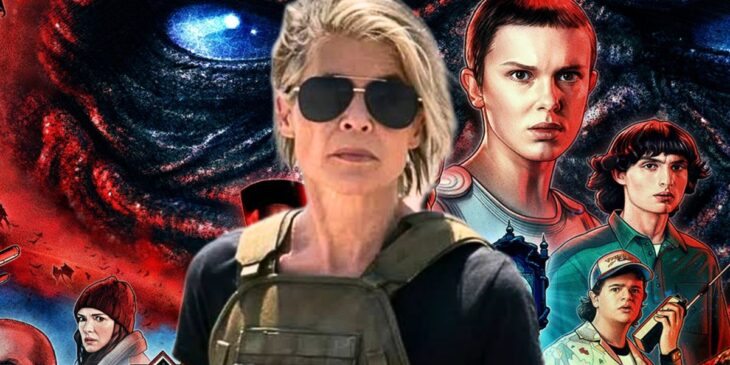 Linda Hamilton e Stranger Things