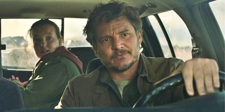 Bella Ramsey e Pedro Pascal na série The Last of Us