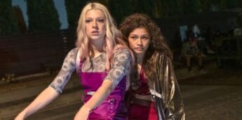 Hunter Schafer e Zendaya na série Euphoria