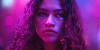 Zendaya como Rue na série Euphoria