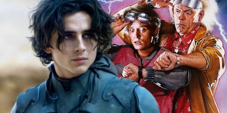 Timothée Chalamet pode estrelar filme no estilo de De Volta Para o Futuro