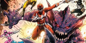 Edição de Power Rangers Darkest Hour nos quadrinhos