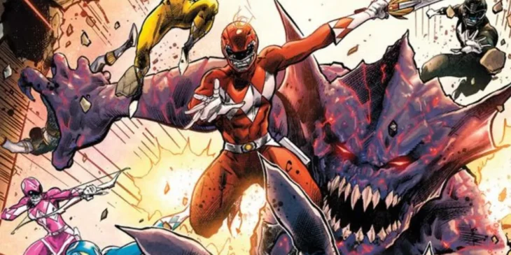 Edição de Power Rangers Darkest Hour nos quadrinhos