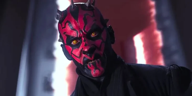 Darth Maul em Star Wars A Ameaça Fantasma