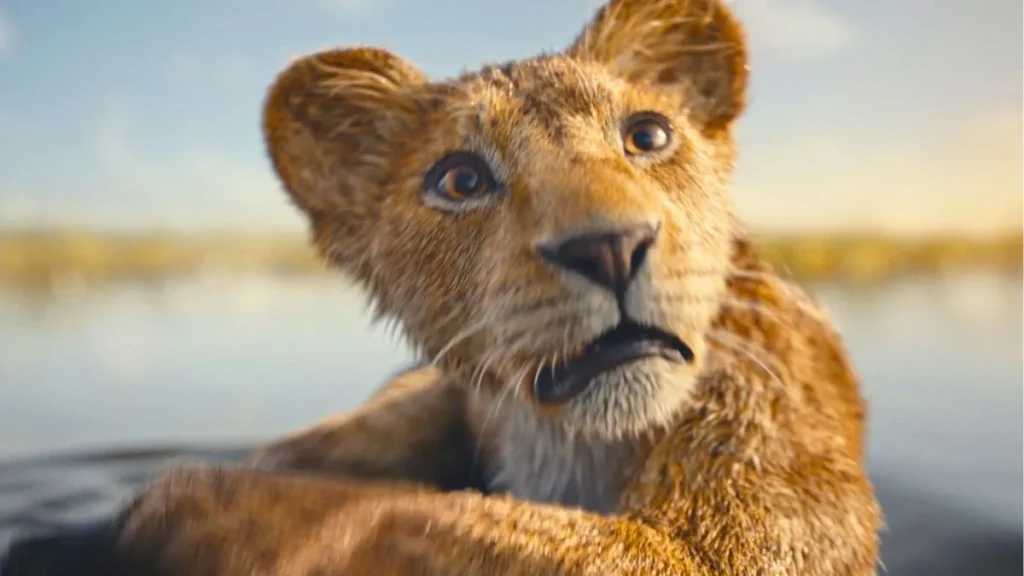 Mufasa no prelúdio de O Rei Leão
