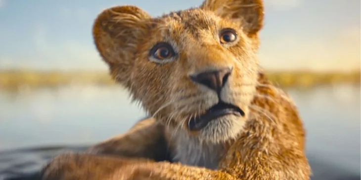 Mufasa no prelúdio de O Rei Leão