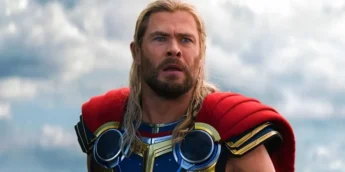 Chris Hemsworth em Thor Amor e Trovão