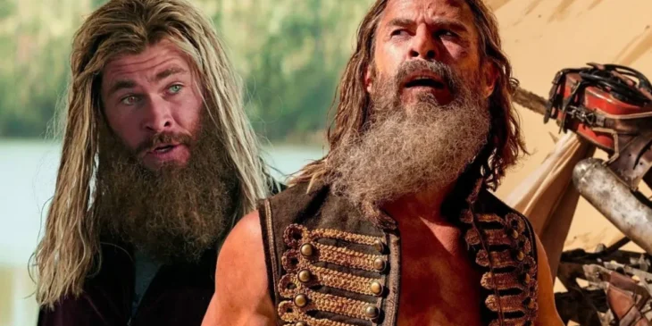 Chris Hemsworth como Thor e Dementus, de Furiosa