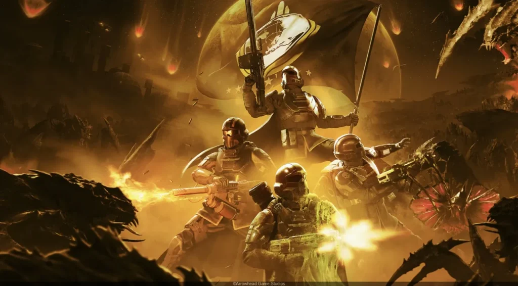 Helldivers no PlayStation