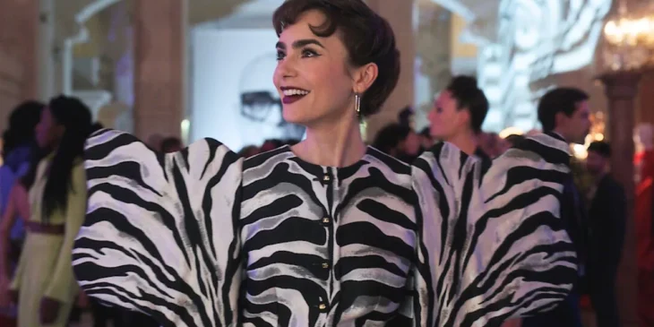 Lily Collins em Emily em Paris