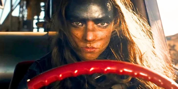 Anya Taylor-Joy como Furiosa na saga Mad Max