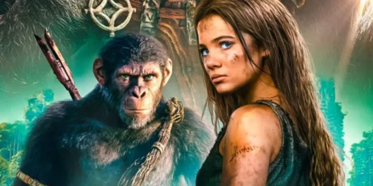 Dupla protagonista de Planeta dos Macacos O Reinado