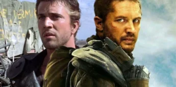 Mel Gibson e Tom Hardy como Max em Mad Max