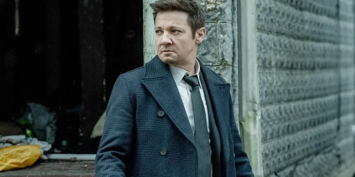 Jeremy Renner em O Dono de Kingstown